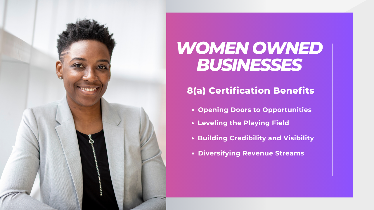 Empowering Women-Owned Businesses: The Strategic Benefits of 8(a) Certification